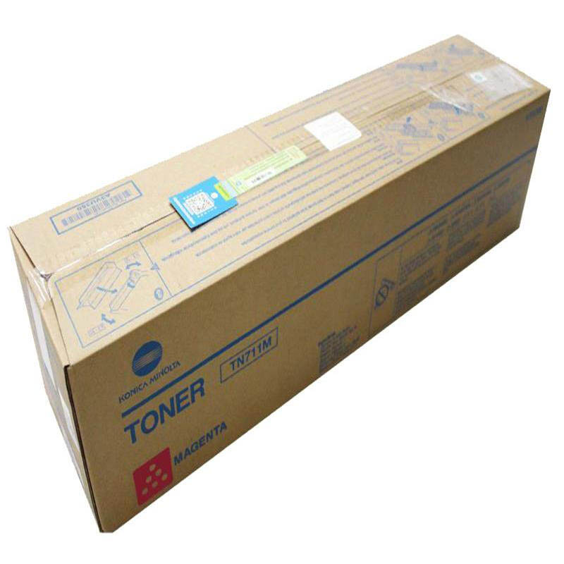 柯尼卡美能达(KONICA MINOLTA) 原装碳粉TN711M 约31500页 适用柯尼卡美能达bizhub C654e/C754e 品红色