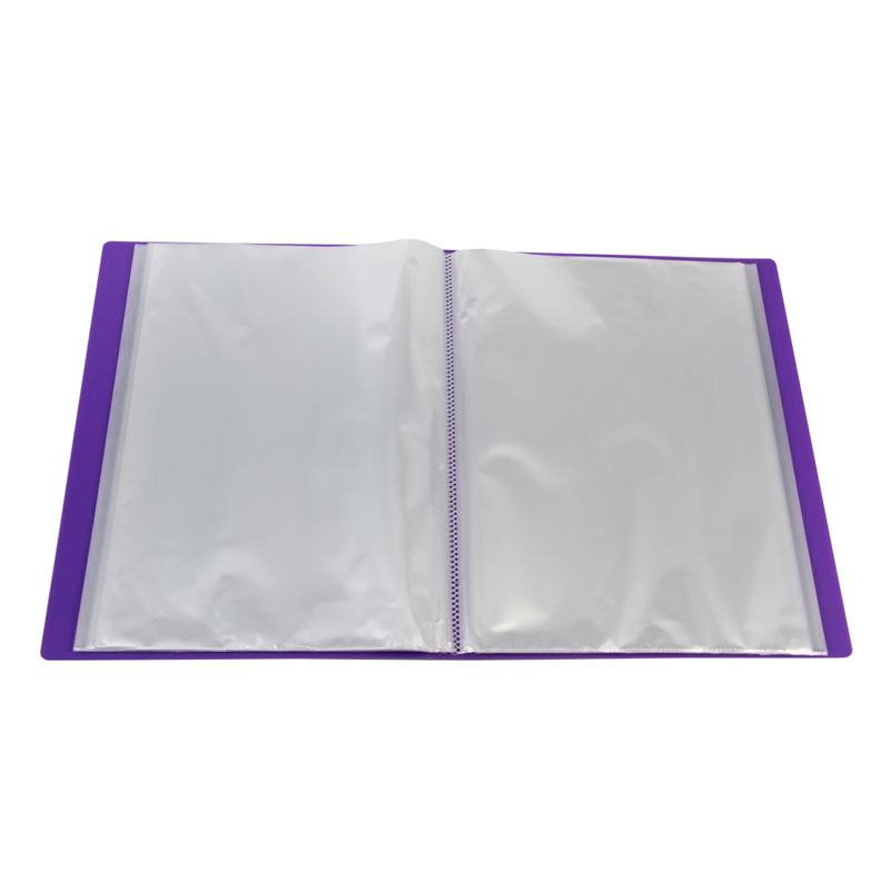 得力5035资料册 60页靓彩资料册 插页文件夹 资料夹 单本价 可选绿/红/橙/蓝/灰/混色