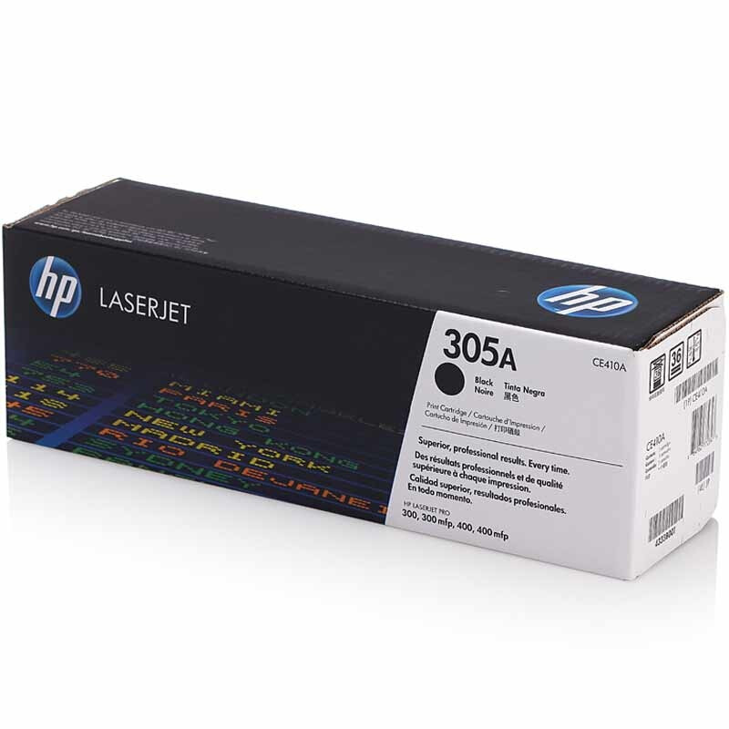 惠普 CE410A 黑色硒鼓 305A 适用LaserJet Pro M351a/M451dn/M451nw 打印机系列 /颜色：黑色