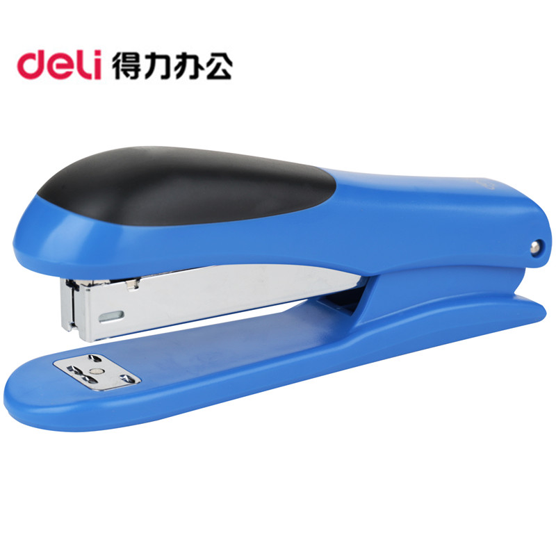 得力0308订书机 12号针通用订书器