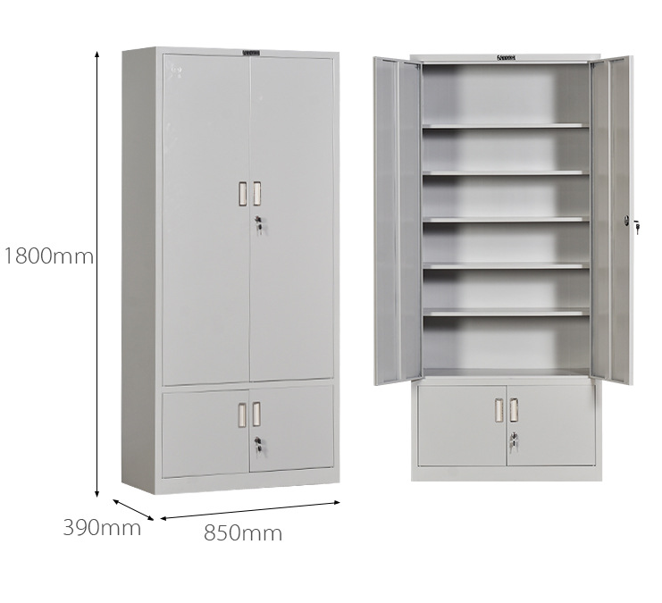 盛花牌 钢制文件柜 铁皮柜 档案柜 资料柜 财务凭证柜带锁