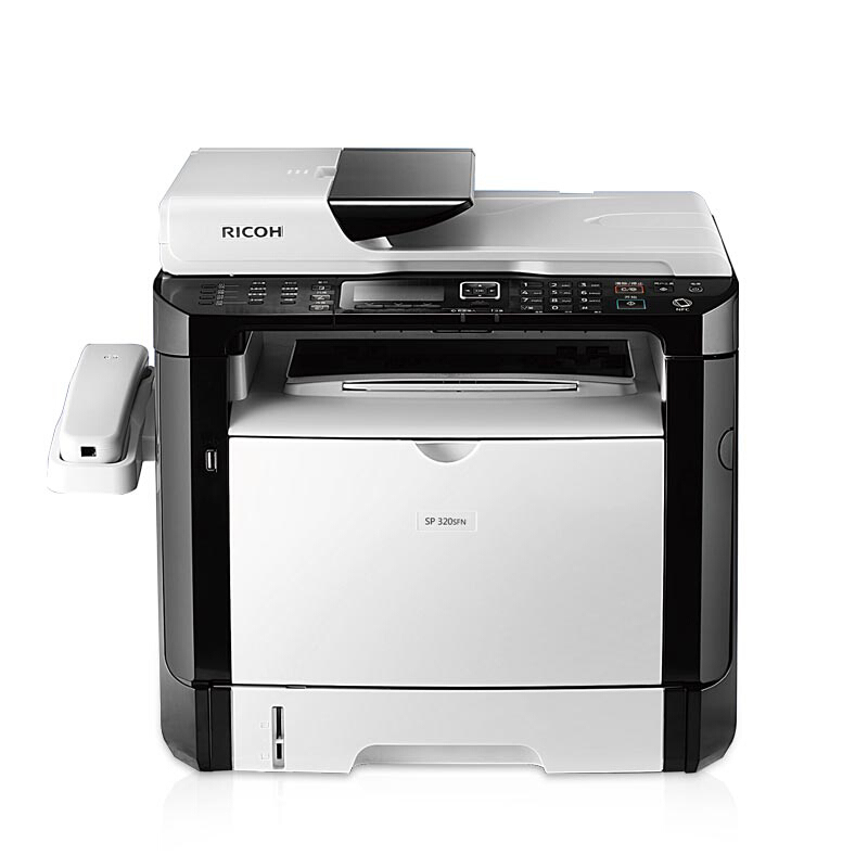 理光（RICOH） SP320SFN黑白激光多功能一体机（打印、复印、扫描、传真、网络、双面打印）