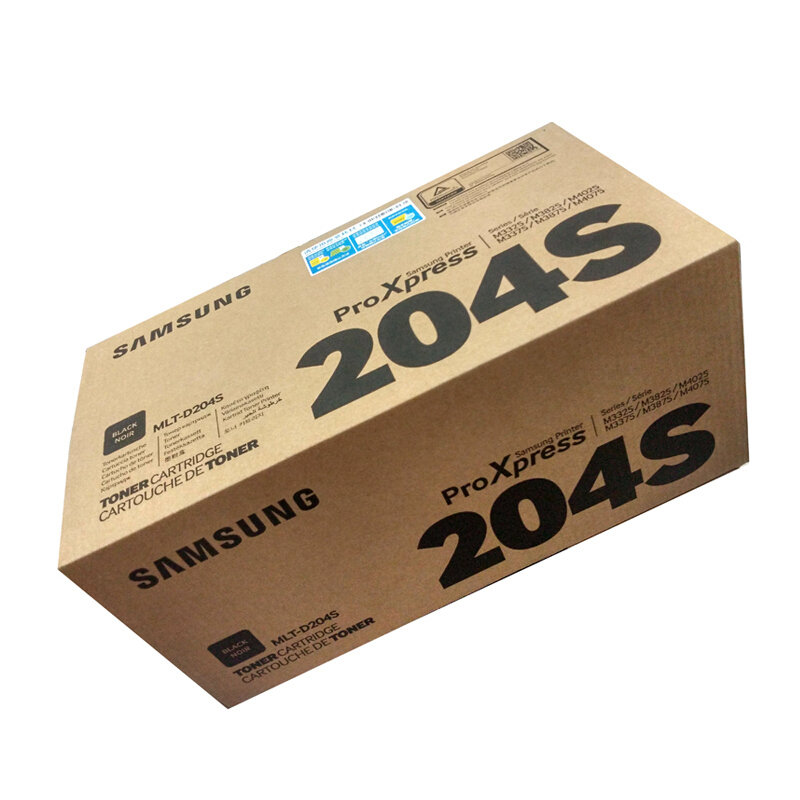 三星MLT-D204S/XIL黑色原装鼓粉分离粉盒 适用SL-M3325ND/XIL SL-M3825D/XIL SL-M3825ND/XIL SL-M4025ND/XIL SL-M4025NX/XIL SL-M3375HD/XIL