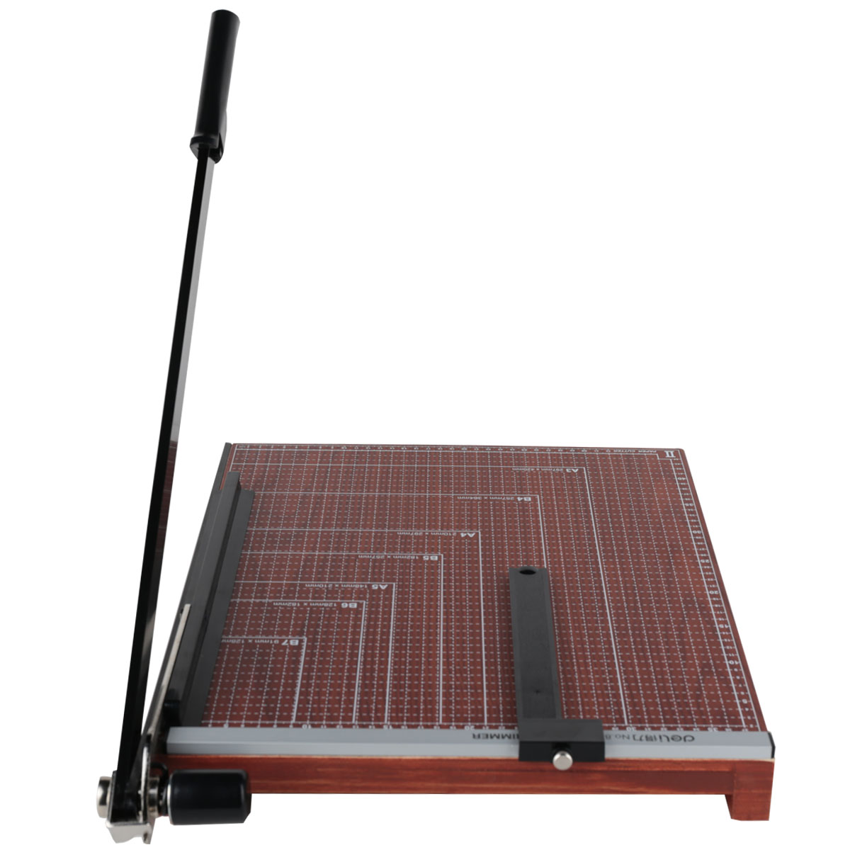 得力8002切纸机 木质切纸刀机 得力裁纸刀18