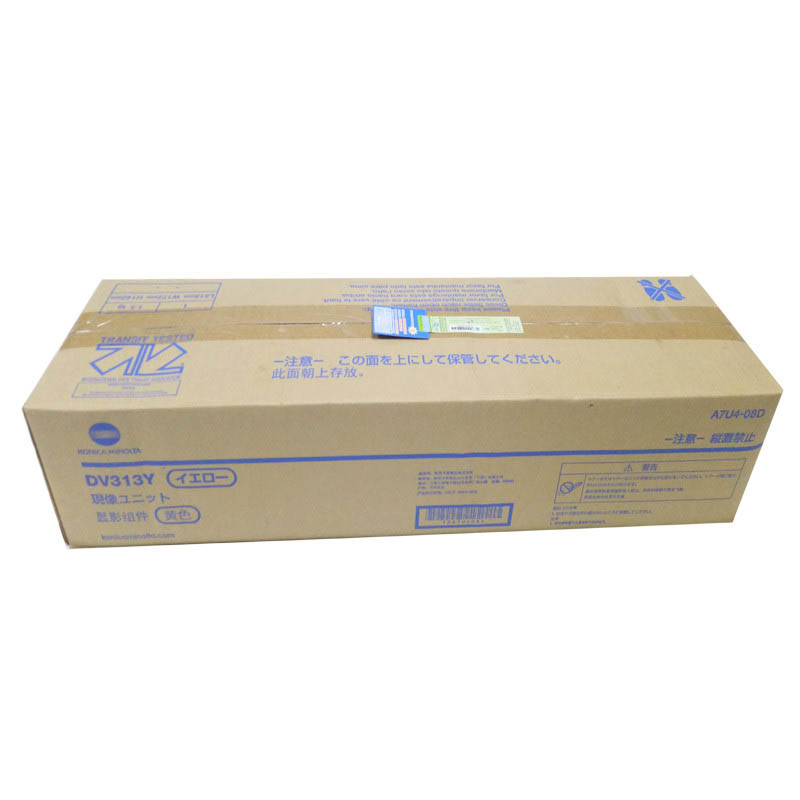 柯尼卡美能达(KONICA MINOLTA) 原装载体DV313Y 约590000页 适用柯尼卡美能达bizhubC308/C368 黄色