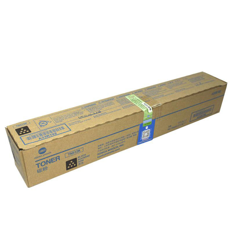 柯尼卡美能达(KONICA MINOLTA) 原装碳粉TN512K 约27500页 适用柯尼卡美能达bizhub C454/C554/C454e/C554e 黑色