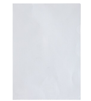 得力5707文件套 透明文件夹 资料袋100个装 透明色