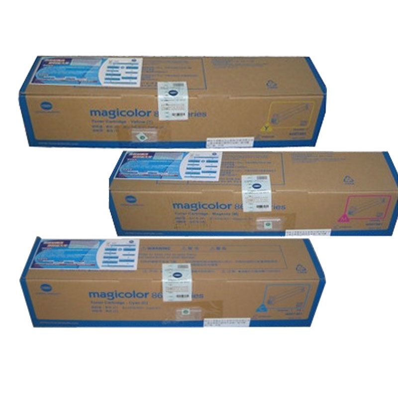 柯尼卡美能达(KONICA MINOLTA) 原装mc 8650系列组合成像单元（红黄蓝） 适用mc 8650系列 红黄蓝三色