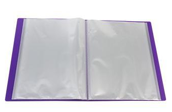 得力5034资料册 40页靓彩资料册 插页文件夹 资料夹单本价 可选绿/红/橙/蓝/深灰/混色