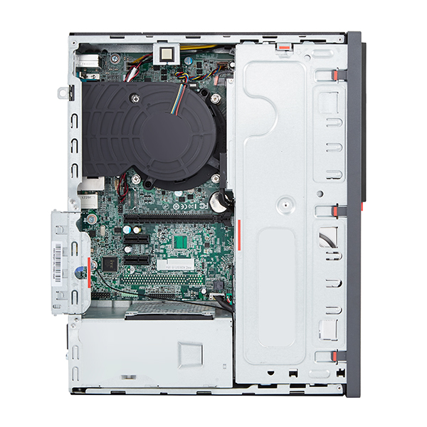 联想（Lenovo）ThinkCentre M720s-D001 商用办公家用娱乐台式机电脑主机 主机+19.5英寸宽屏LED显示器 （Intel i3-8100/4G/1T/集显/安装正版Linux操作系统