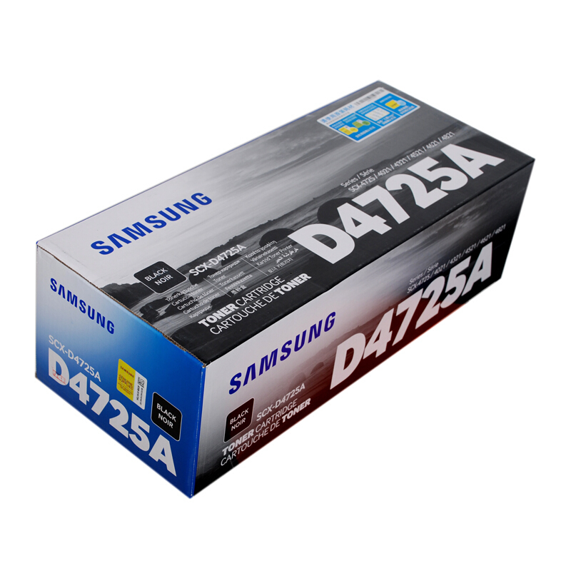 三星(SAMSUNG)SCX-D4725A/XIL黑色原装硒鼓 适用SCX-4725F/4725FN/SCX-4621/4821 /颜色：黑白鼓粉一体