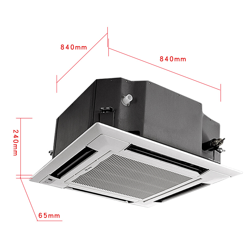 格力（GREE）3匹中央空调天井机天花机吸顶机KFR-72TW(7256)NhBa-2家用/商用中央空调220V电压