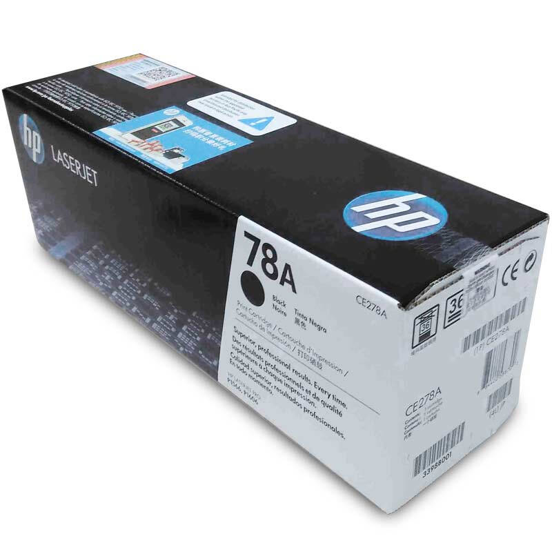 惠普 CE278AC 黑色硒鼓 78A 适用LaserJet P1566打印机
