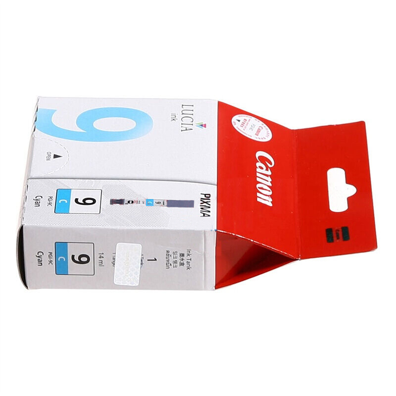 佳能(Canon)PGI-9 C原装青色墨盒 2025页 适用佳能Pro9500MarkII