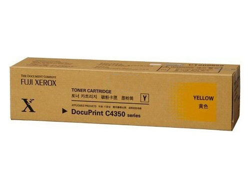 富士施乐(Fuji Xerox) 适用DP C4350 黄色墨粉筒CT200902原装 约15000页 黄色