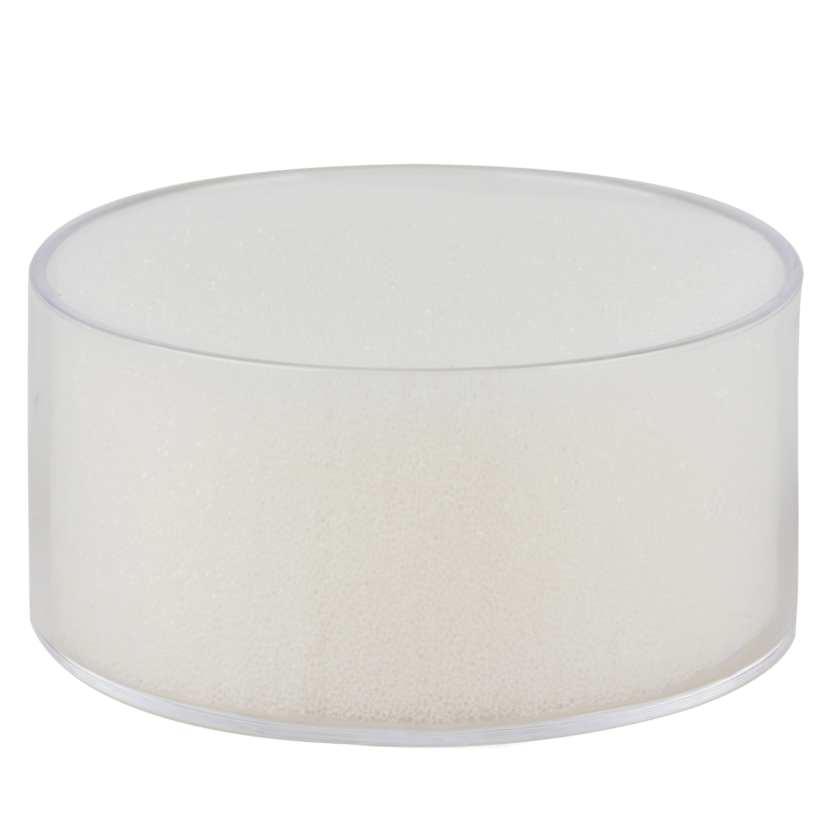 得力9102海绵缸 圆形湿手器 点钞缸 蘸水缸