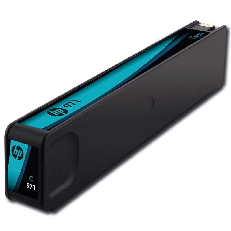 惠普(HP)CN622AA 971 青色原装墨盒适用惠商系列一体机：HP Officejet Pro X576dw/X476dw MFP 惠商系列打印机：HP Officejet Pro X551dw/X451dw