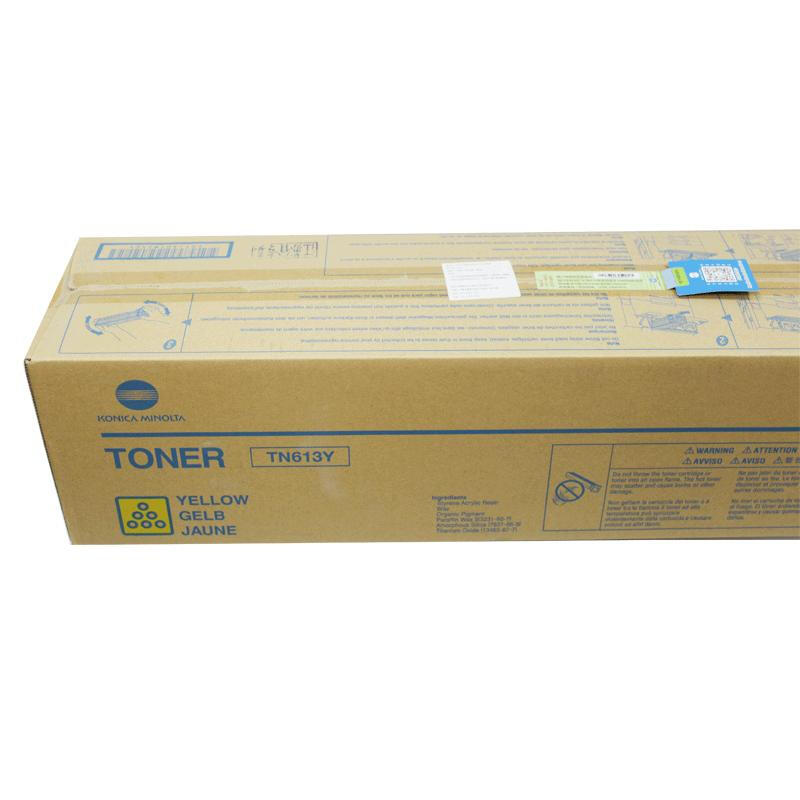 柯尼卡美能达(KONICA MINOLTA) 原装碳粉TN613Y 约30000页 适用柯尼卡美能达bizhub C452/C552/C652 黄色
