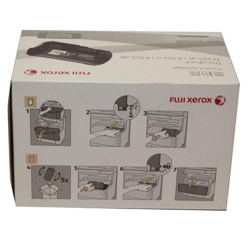 富士施乐(Fuji Xerox) 适用DP M355df/P355d/P355db/368d 墨粉筒 标准容量CT201939原装 黑色 约4000页