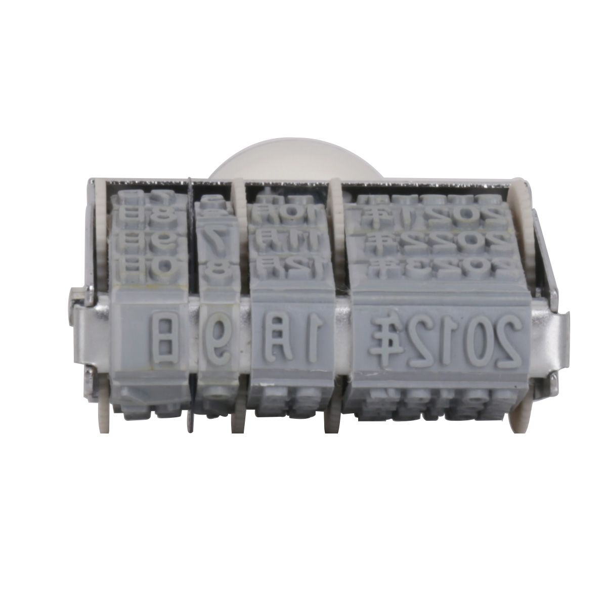 得力7527日期印章 可调生产年月日数字印章 5mm