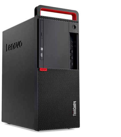 联想（Lenovo）ThinkCentre M910t-B085 商用办公家用娱乐台式机电脑主机 主机+19.5英寸宽屏LED显示器 标配：Intel i3-7100丨4G丨1T丨无驱丨支持GTX
