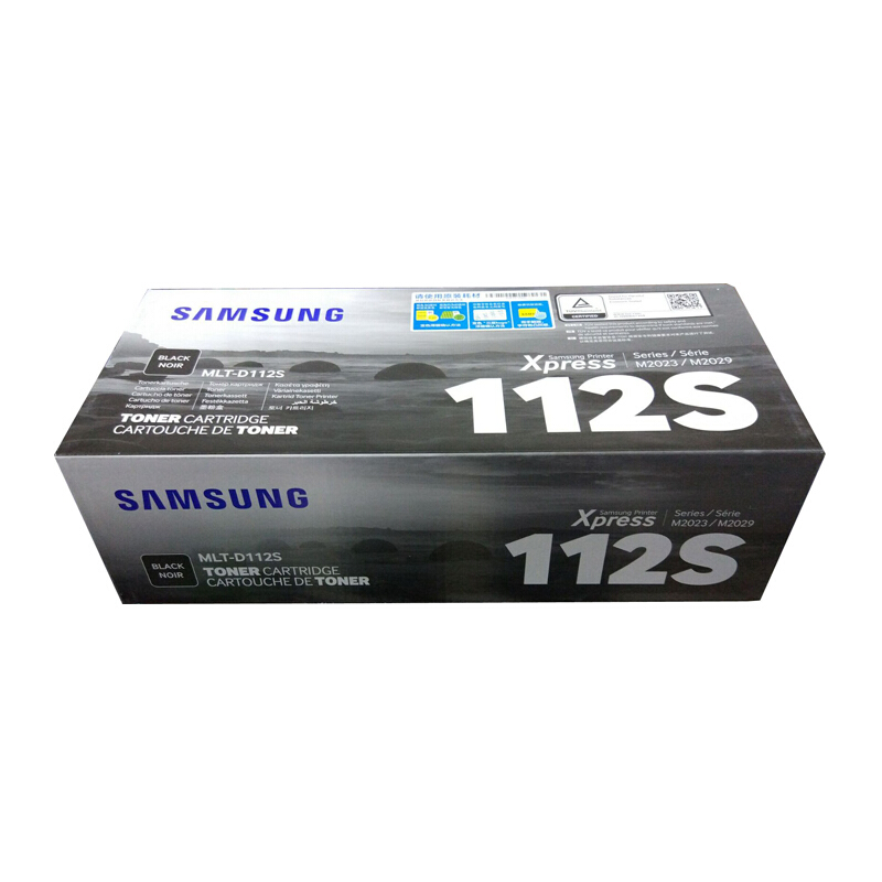 三星(SAMSUNG)MLT-D112S/XIL黑色原装硒鼓 适用SL-M2023/颜色：黑白鼓粉一体
