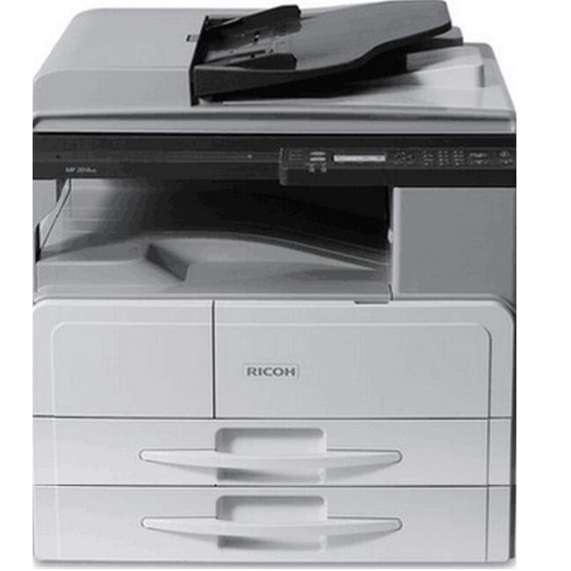 理光（Ricoh）MP2014AD 双面配置 黑白数码复合机 A3 理光复印机 激光多功能打印一体机 纸盒PB2020 输稿器 双面