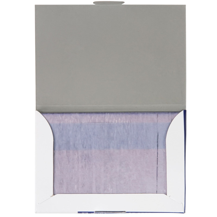 得力9374薄型复写纸双面蓝色32K(18.5*12.7cm)100张/盒蓝纸