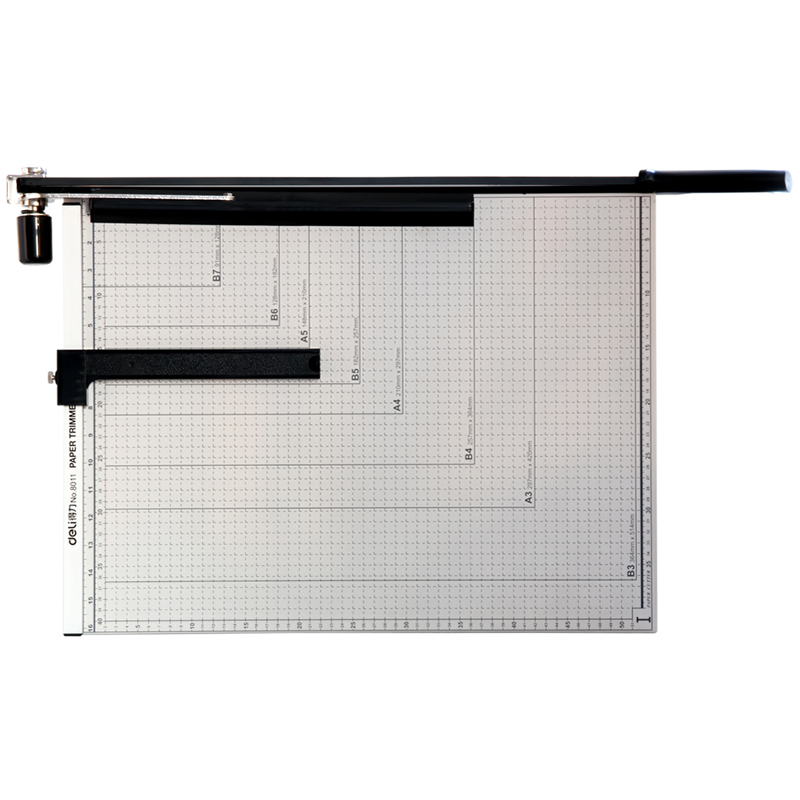 得力8011切纸机 钢质切纸机/切纸刀/裁纸刀/裁纸机21