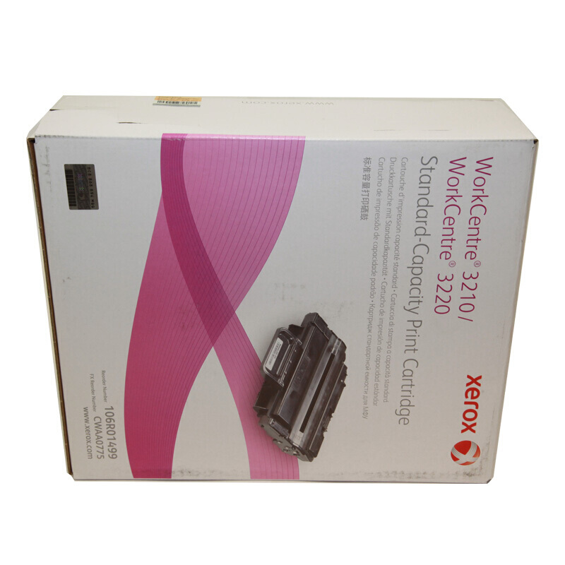 富士施乐(Fuji Xerox) 适用WorkCentre 3210/3220 标准容量打印硒鼓106R01499原装 打印硒鼓 约2000页