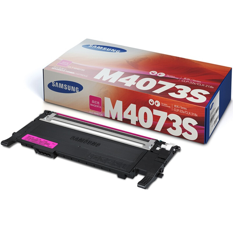 三星(SAMSUNG)CLT-M4073S/XIL红色原装硒鼓 适用CLP-326/321N,CLX-3186/3186N/3186FN /颜色：彩色鼓粉分离粉盒红色