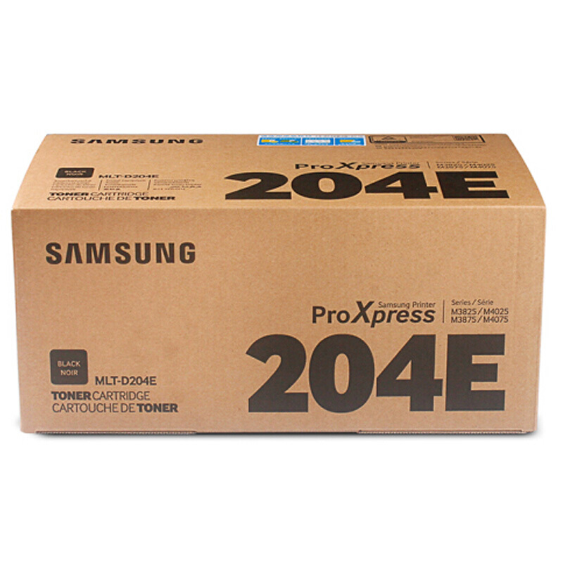 三星(SAMSUNG)MLT-D204E/XIL黑白原装鼓粉分离粉盒 打印约10000页适用SL-M3825D/XIL,SL-M3825ND/XIL,SL-M4025ND/XIL,SL-M4025NX/XIL，/XIL/SL-M3875HD/XIL