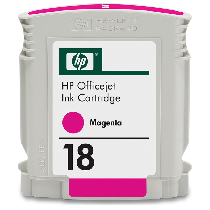 惠普(HP)C4938A 18号品红色原装墨盒 约1000页 适用 Officejet L7380,L7580,L7590 /