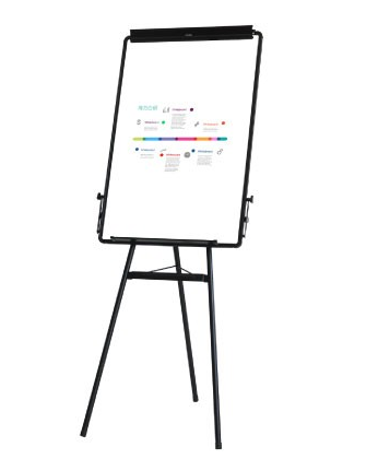 得力7892三脚架白板900*600(黑)