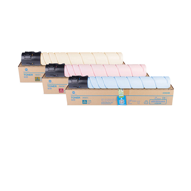 柯尼卡美能达(KONICA MINOLTA) 原装组合碳粉TN321CMY（红黄蓝）约25000页 适用bizhub C284e/C7828e/C364e 红黄蓝三色