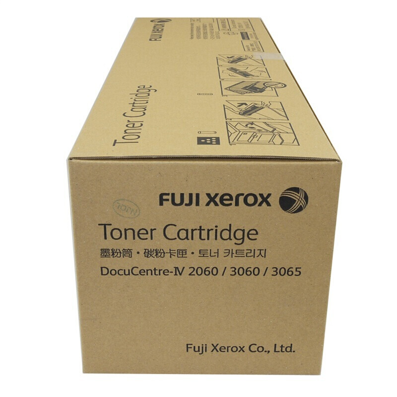 富士施乐(Fuji Xerox) 适用富士施乐复印机DC2060/DC3060/DC3065 CT201734原装 黑色墨粉盒 约25000页