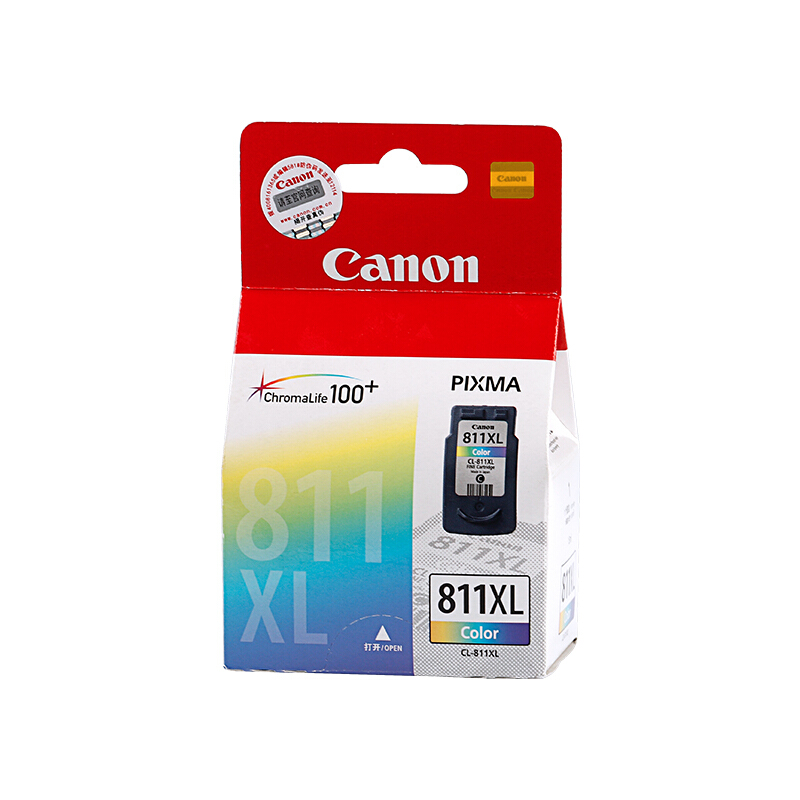 佳能(Canon)CL-811 XL原装彩色高容量墨盒 349页 适用佳能MP276 MX338