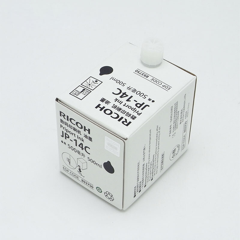 理光(Ricoh) 黑油墨JP-14C 适用理光JP785 500ML 单支价