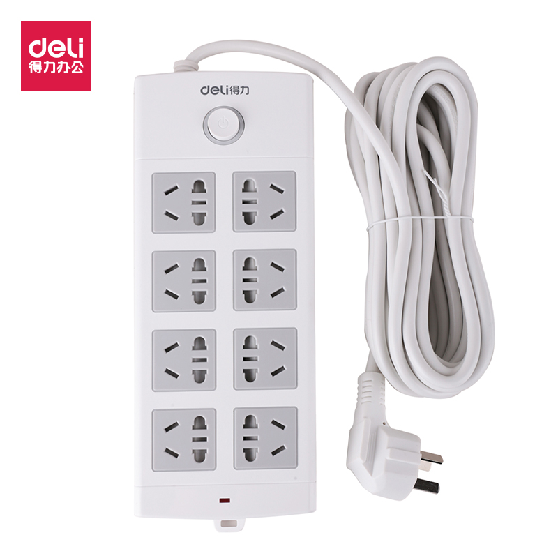 得力18212电源插座