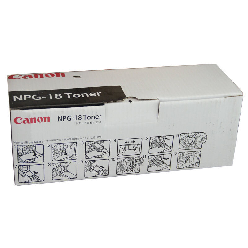 佳能(CANON) 原装NPG-18 TONER黑色墨粉 约15000页 适用佳能iR 22/28/3300 Series