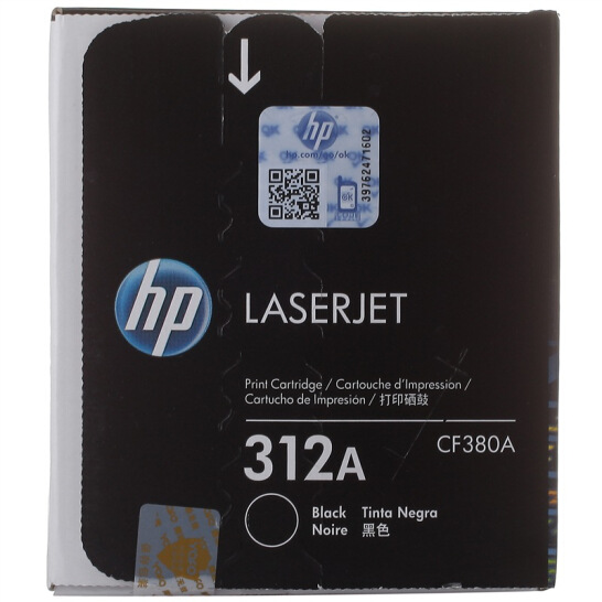 惠普 CF380A 黑色硒鼓 312A适用Color LaserJet MFP M476