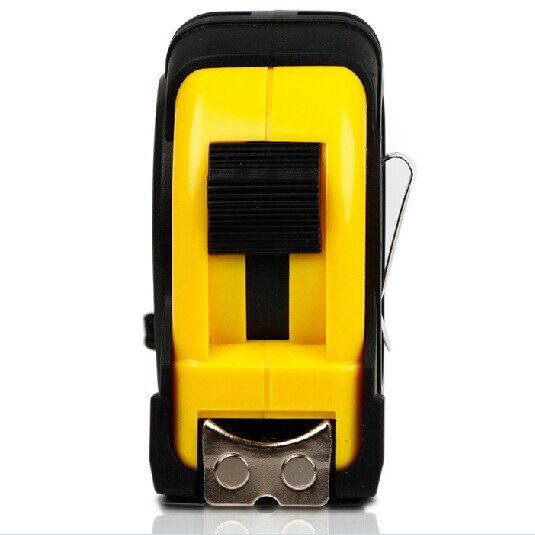 得力8204便携自动钢卷尺10m测绘测量 双制动耐用工程钢卷尺