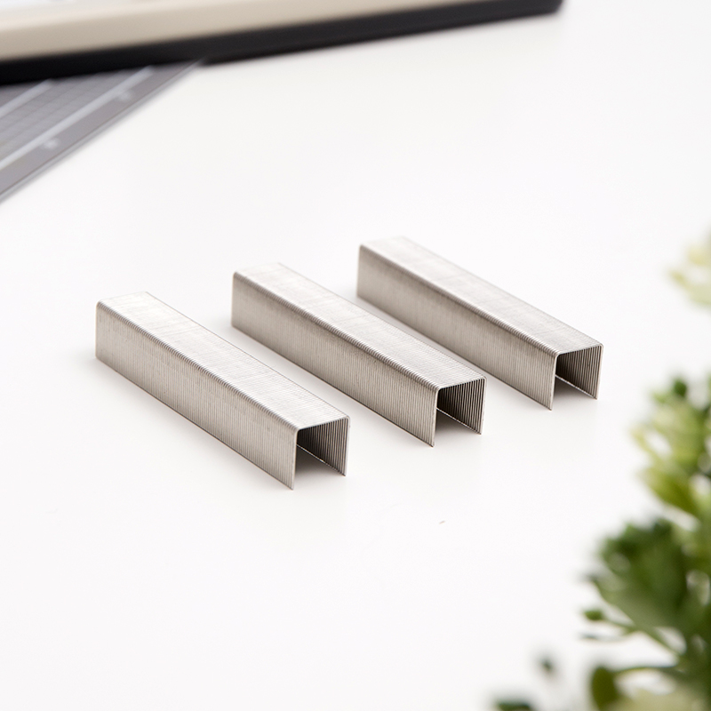 得力0213不锈钢厚层订书钉 订书针23/13 1000枚/盒