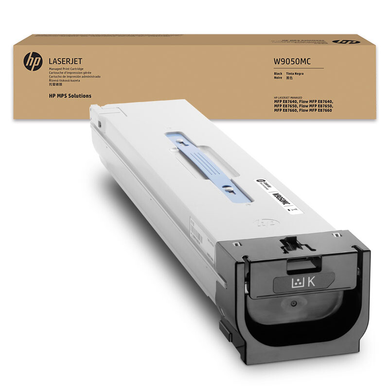 惠普 W9050MC 管理型黑色粉盒 适用HP Color LaserJet ManagedMFP E876 系列