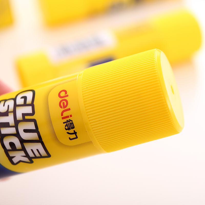 得力7090固体胶 粘度环保无甲醛配方15g胶棒超强粘合固体胶 12支/盒 单支价