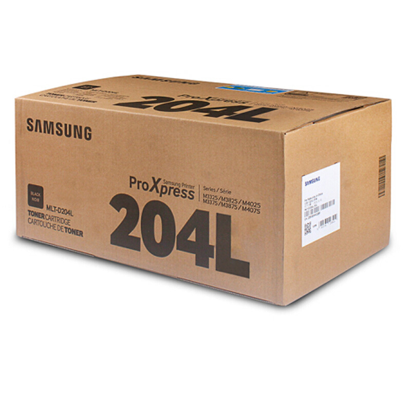 三星MLT-D204L/XIL黑色原装鼓粉分离粉盒 适用SL-M3325ND/XIL SL-M3825D/XIL SL-M3825ND/XIL SL-M4025ND/XIL SL-M4025NX/XIL SL-M3375HD/XIL