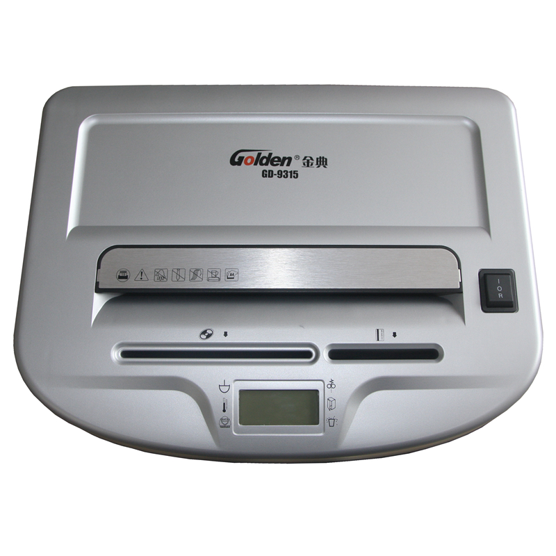 金典(Golden)GD-9315碎纸机办公家用碎卡机(单次15张/3级保密）