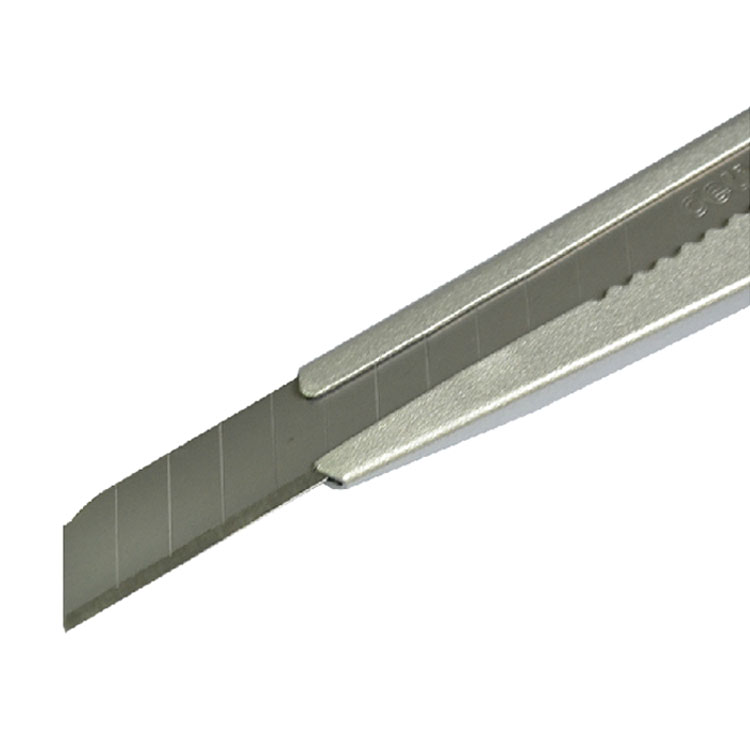 得力2055美工刀 小号创意 金属壳裁纸刀 壁纸刀 美工刀