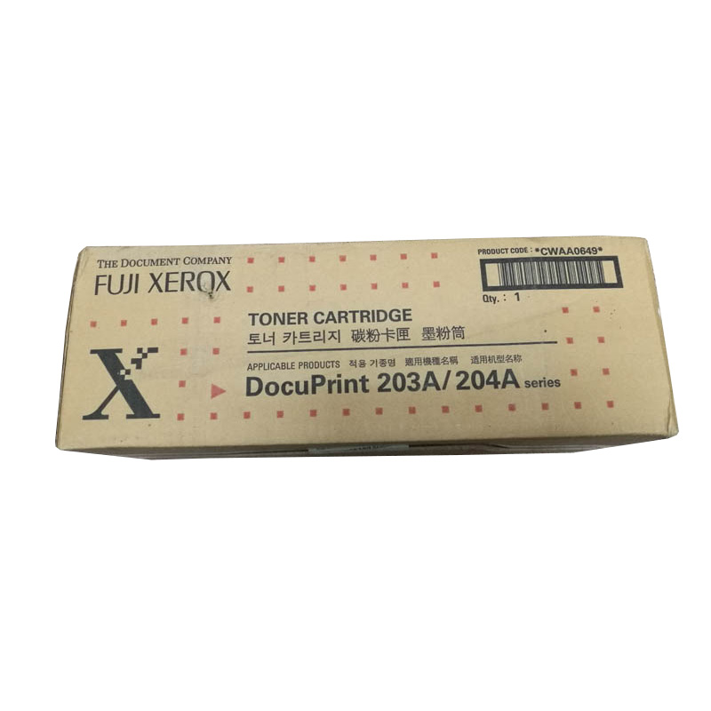 富士施乐(Fuji Xerox) 适用DPhaser203A/204A series 墨粉筒CWAA0649原装 墨粉筒 约2500页