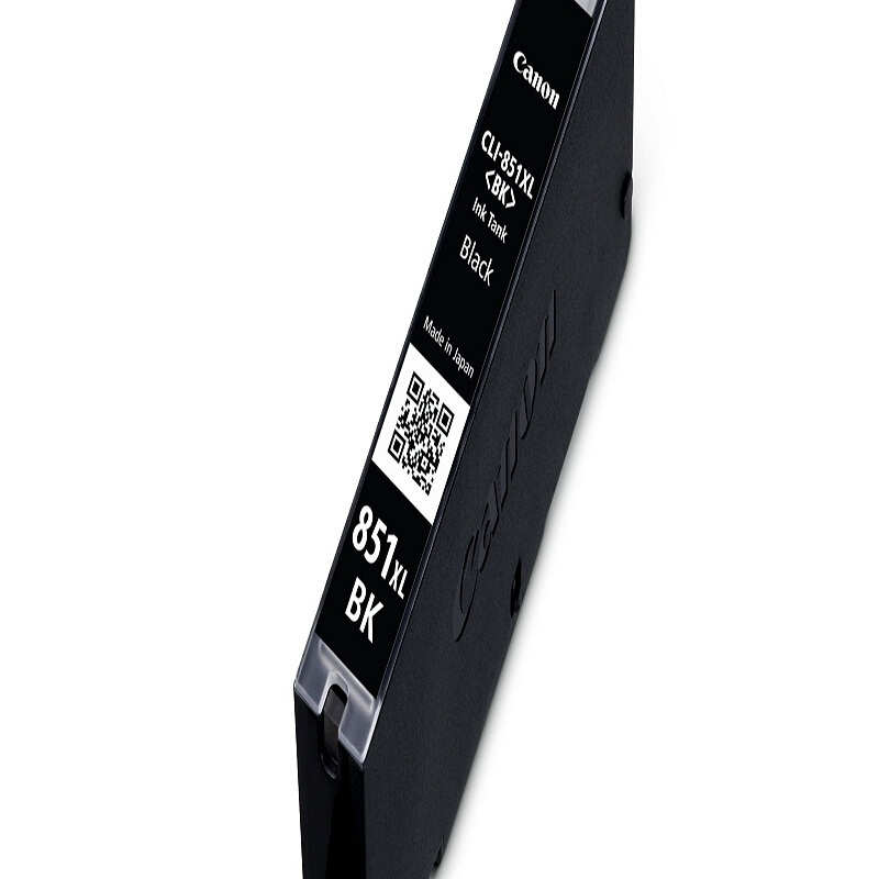 佳能(Canon)CLI-851XL BK高容量原装黑色墨盒 4425页 适用佳能MX928 MX728 MG7180 MG6400 MG6380 MG6680 MG5580 MG5480 MG5680 MG7180 MG7580 iP7280等